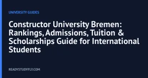Constructor University Bremen: Rankings, Admissions, Tuition & Scholarships Guide for International Students cover image