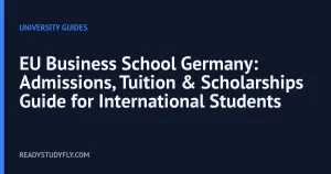 EU Business School Germany: Admissions, Tuition & Scholarships Guide for International Students cover image