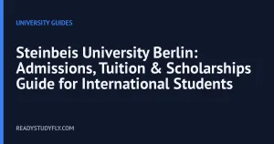 Steinbeis University Berlin: Admissions, Tuition & Scholarships Guide for International Students cover image