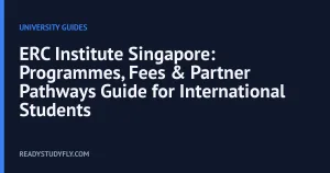 ERC Institute Singapore: Programmes, Fees & Partner Pathways Guide for International Students cover image