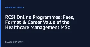 RCSI Online Programmes: Fees, Format & Career Value of the Healthcare Management MSc cover image