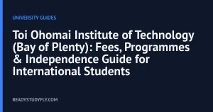 Toi Ohomai Institute of Technology (Bay of Plenty): Fees, Programmes & Independence Guide for International Students cover image