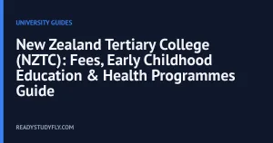 New Zealand Tertiary College (NZTC): Fees, Early Childhood Education & Health Programmes Guide cover image