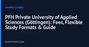 PFH Private University of Applied Sciences (Göttingen): Fees, Flexible Study Formats & Guide cover image