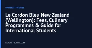 Le Cordon Bleu New Zealand (Wellington): Fees, Culinary Programmes & Guide for International Students cover image