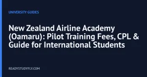 New Zealand Airline Academy (Oamaru): Pilot Training Fees, CPL & Guide for International Students cover image