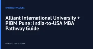 Alliant International University + PIBM Pune: India-to-USA MBA Pathway Guide cover image