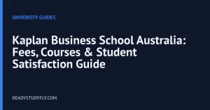 Kaplan Business School Australia: Fees, Courses & Student Satisfaction Guide cover image