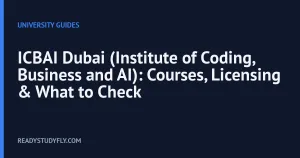 ICBAI Dubai (Institute of Coding, Business and AI): Courses, Licensing & What to Check cover image