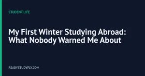 My First Winter Studying Abroad: What Nobody Warned Me About cover image