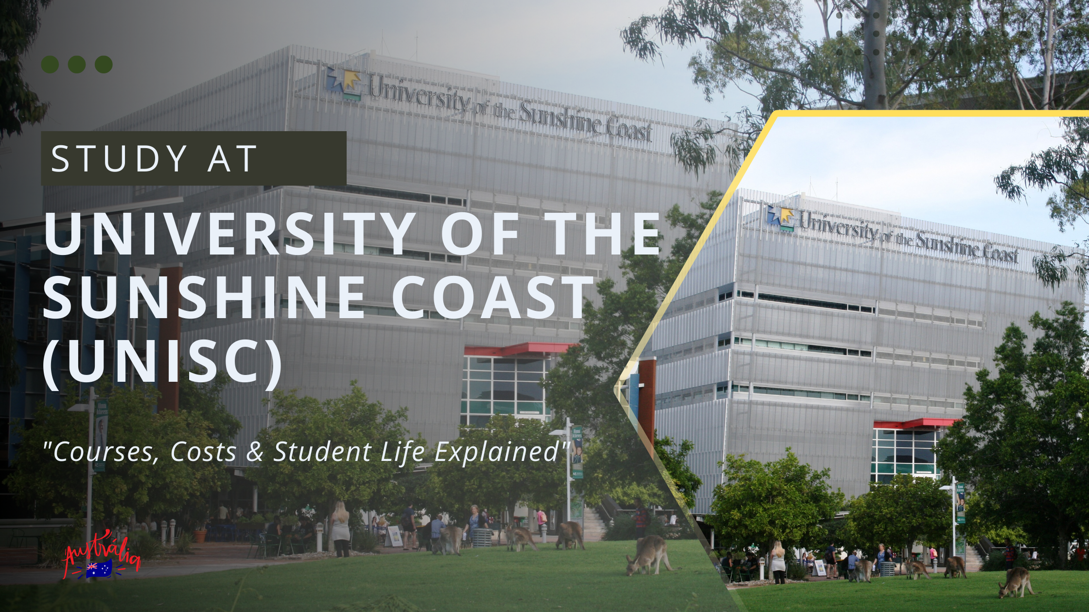 Study at University of the Sunshine Coast (UniSC)