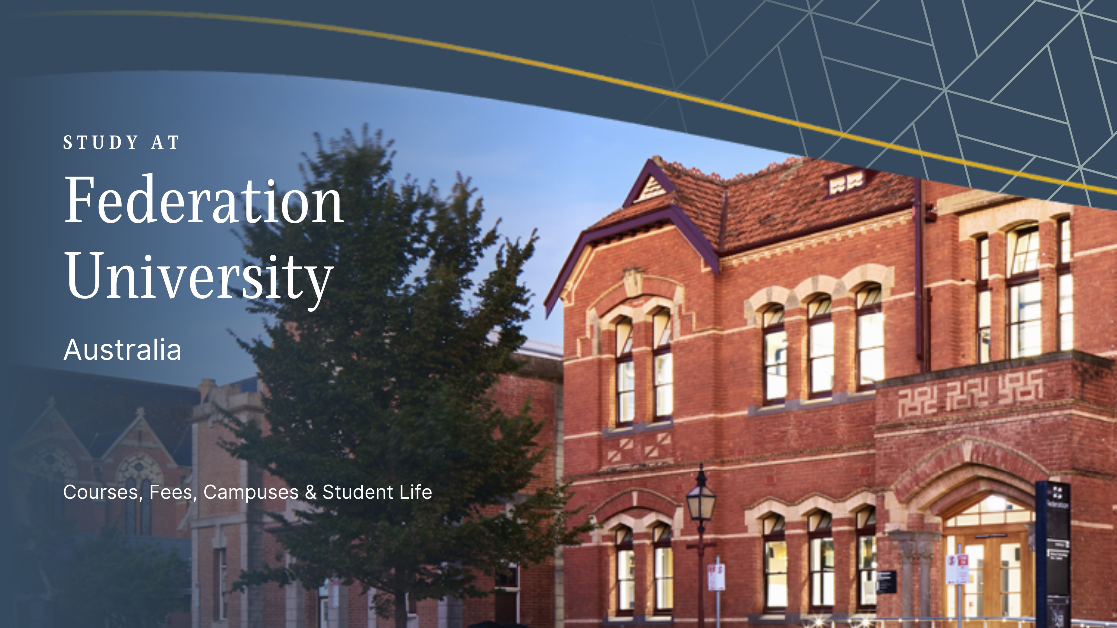 Study At Federation University Australia