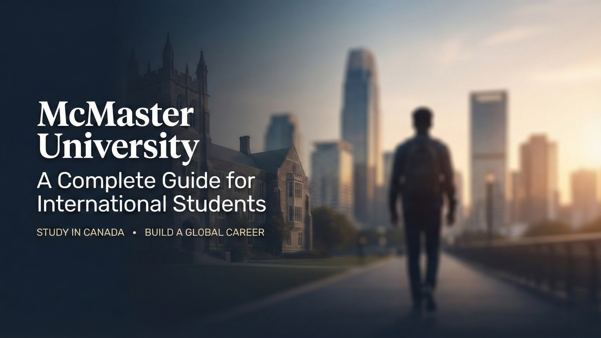 Study At McMaster University, Canada